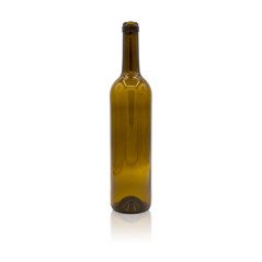 Botella Bordalesa Verde 750 Ml | Practienvases: Botellas de cristal